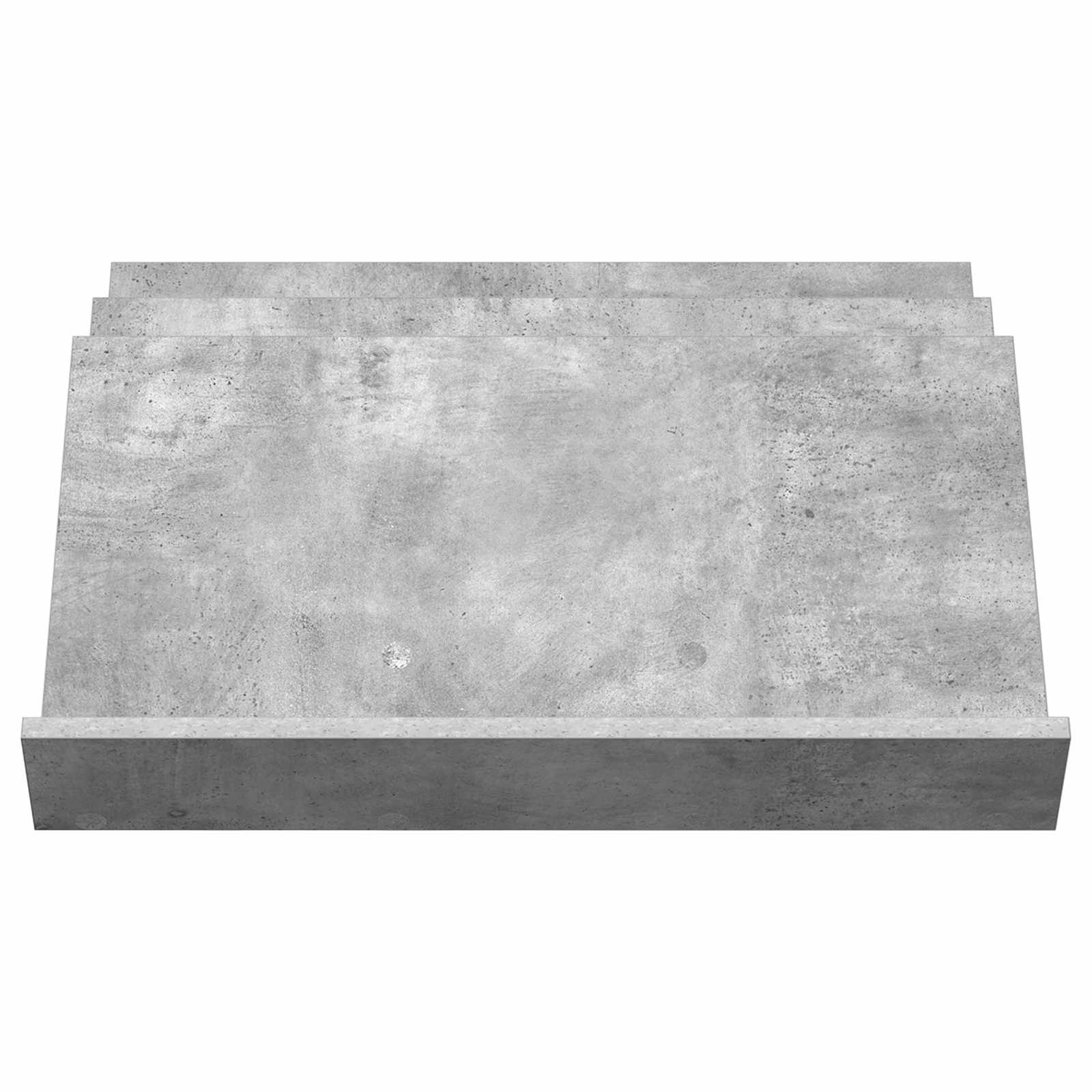 Mobile laterale Grigio cemento 65 x 57,5 x 42 cm 890883