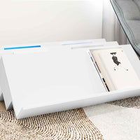 Mobile laterale Bianco 90 x 57,5 x 42 cm Legno multistrato 890888