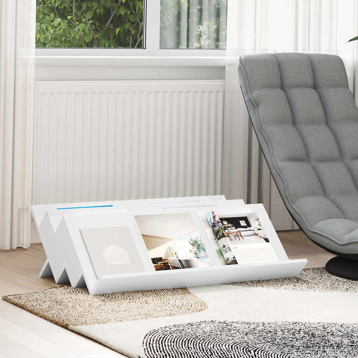 Mobile laterale Bianco 90 x 57,5 x 42 cm Legno multistrato 890888