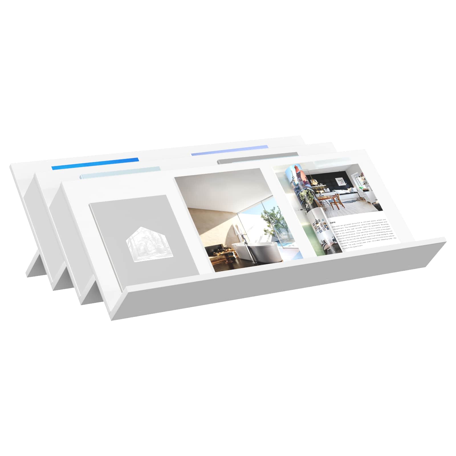 Mobile laterale Bianco 90 x 57,5 x 42 cm Legno multistrato 890888