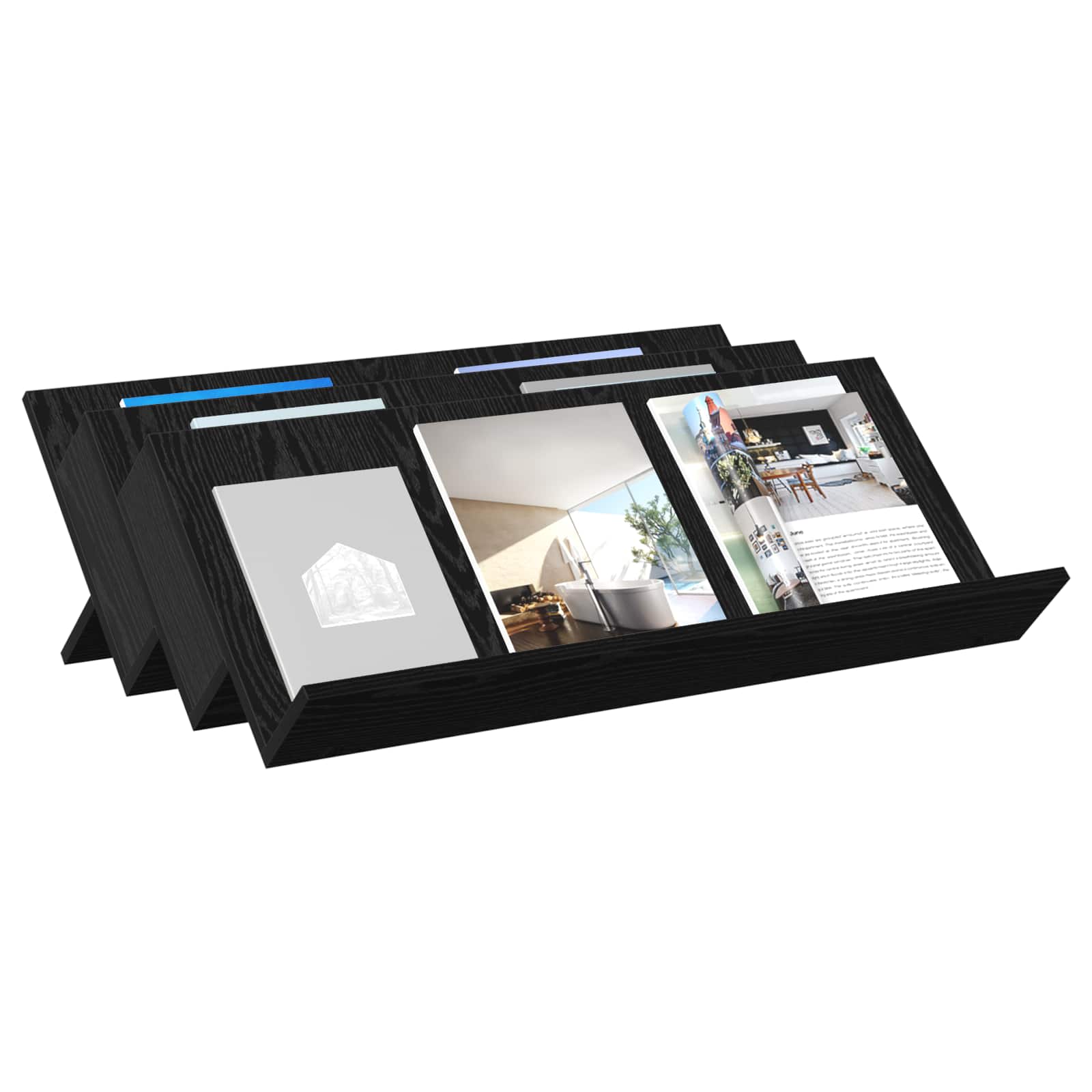 Mobile laterale Rovere Nero 90 x 57,5 x 42 cm Legno multistrato 890889