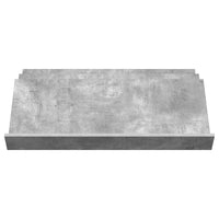 Mobile laterale Grigio cemento 90 x 57,5 x 42 cm 890891