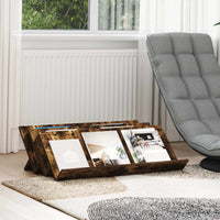 Mobile laterale Rovere fumé 90 x 57,5 x 42 cm Legno multistrato 890892