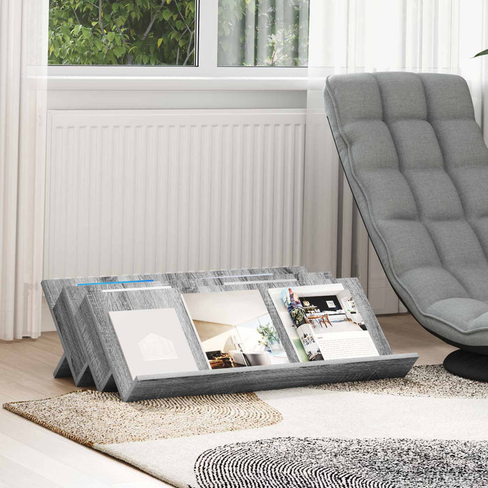 Mobile laterale con lo scaffale Grigio Sonoma 90 x 57,5 x 42 cm 890893