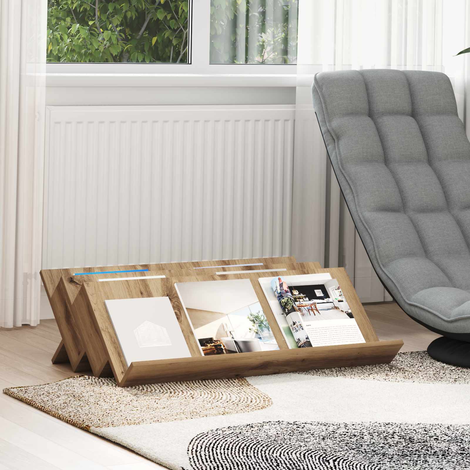 Mobile laterale Rovere artigianale 90 x 57,5 x 42 cm 890895