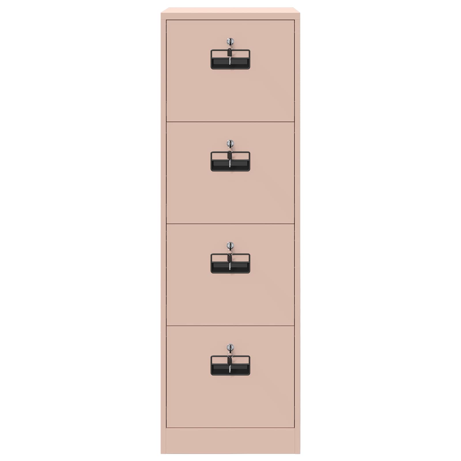 Armadio per File con cassetto 2 pcs Rosa 44 x 50 x 106.5 cm 3406155