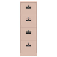 Armadio per File con cassetto 2 pcs Rosa 44 x 50 x 106.5 cm 3406155