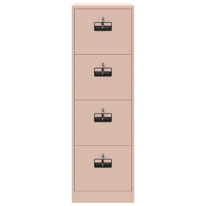 Armadio per File con cassetto 2 pcs Rosa 44 x 50 x 106.5 cm 3406155