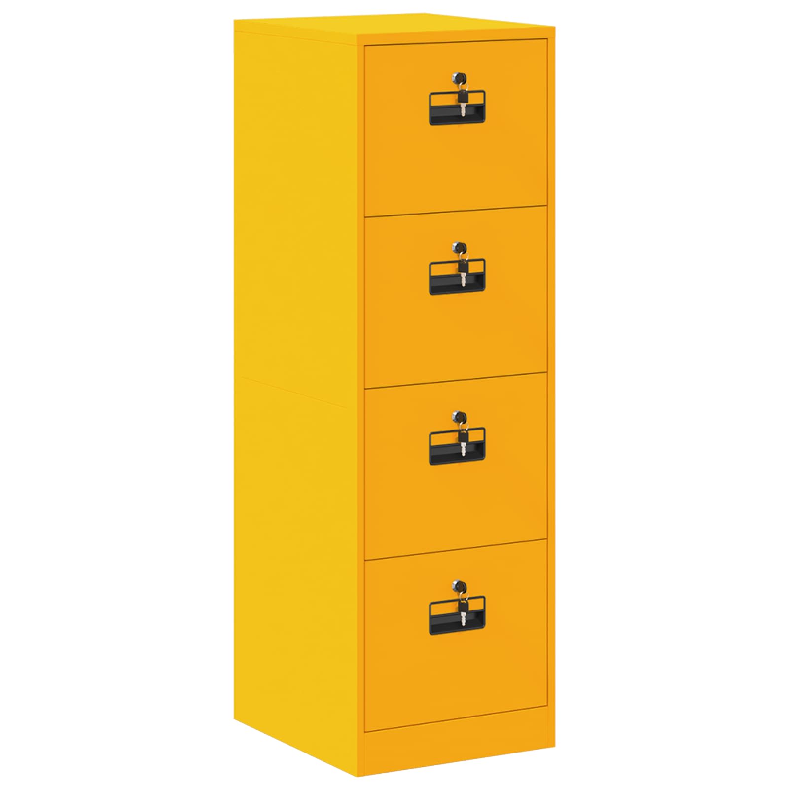 Armadio per File 2 pcs Giallo senape 44 x 50 x 106.5 cm 3406157