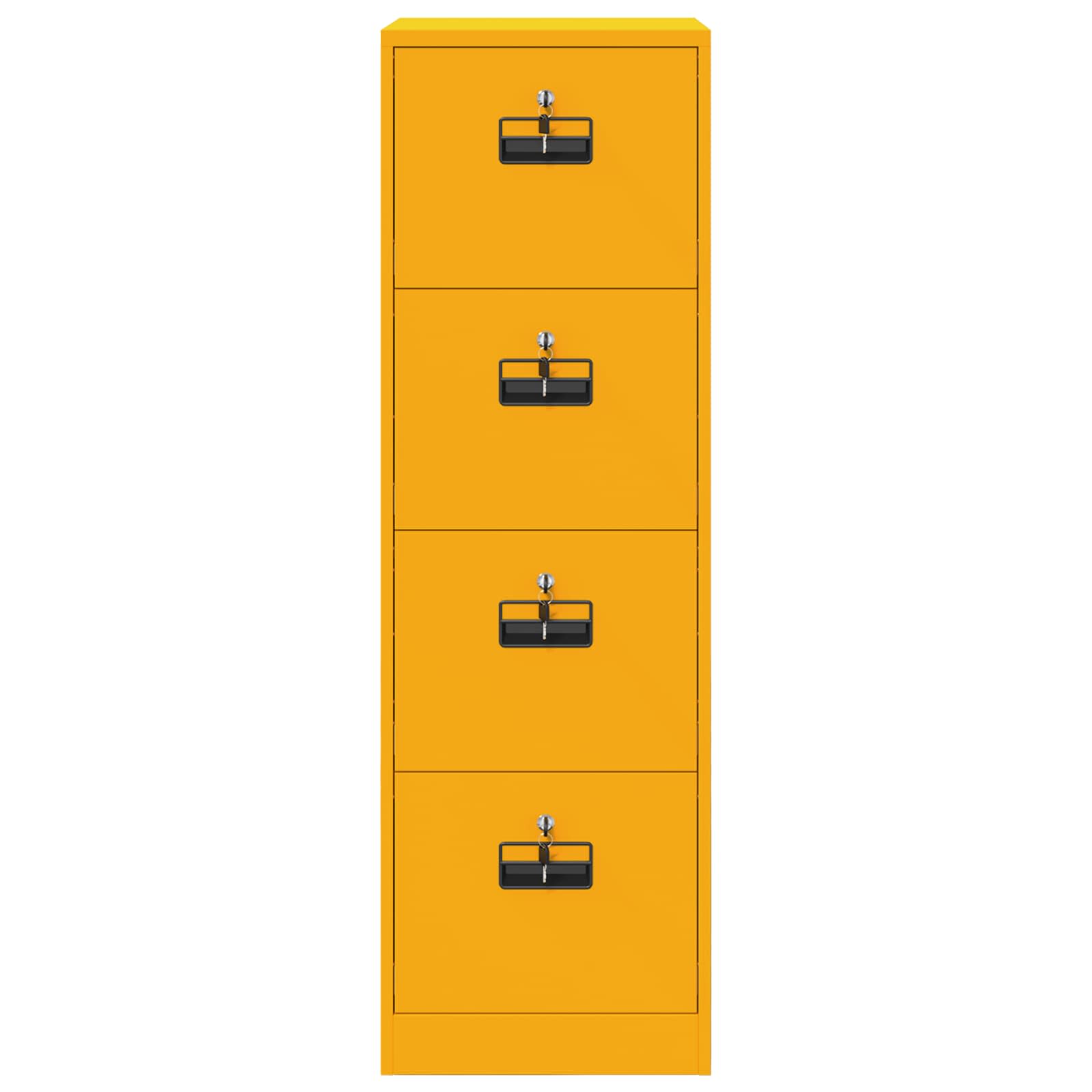 Armadio per File 2 pcs Giallo senape 44 x 50 x 106.5 cm 3406157