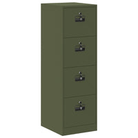 Armadio per File 2 pcs Verde oliva 44 x 50 x 106.5 cm 3406158