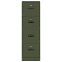 Armadio per File 2 pcs Verde oliva 44 x 50 x 106.5 cm 3406158