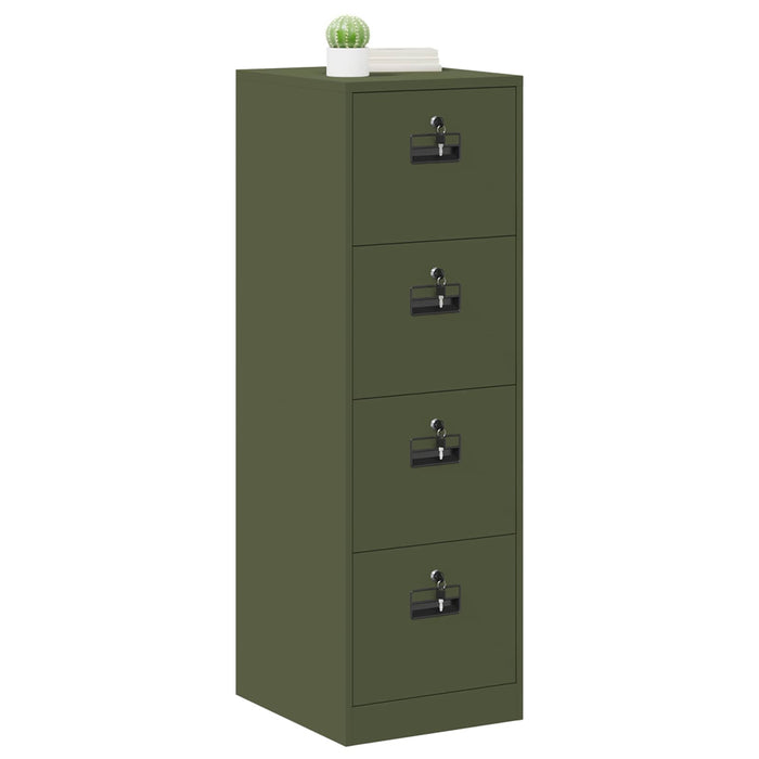 Armadio per File 2 pcs Verde oliva 44 x 50 x 106.5 cm 3406158