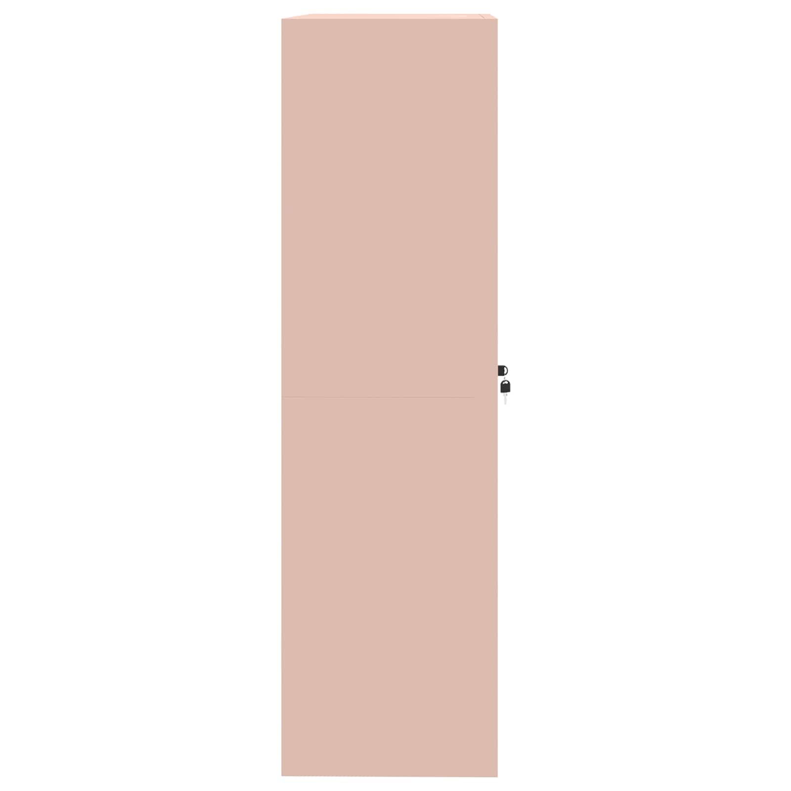 Armadio 2 pcs Rosa 90 x 40 x 140 cm Acciaio laminato a freddo 3406161