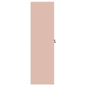 Armadio 2 pcs Rosa 90 x 40 x 140 cm Acciaio laminato a freddo 3406161