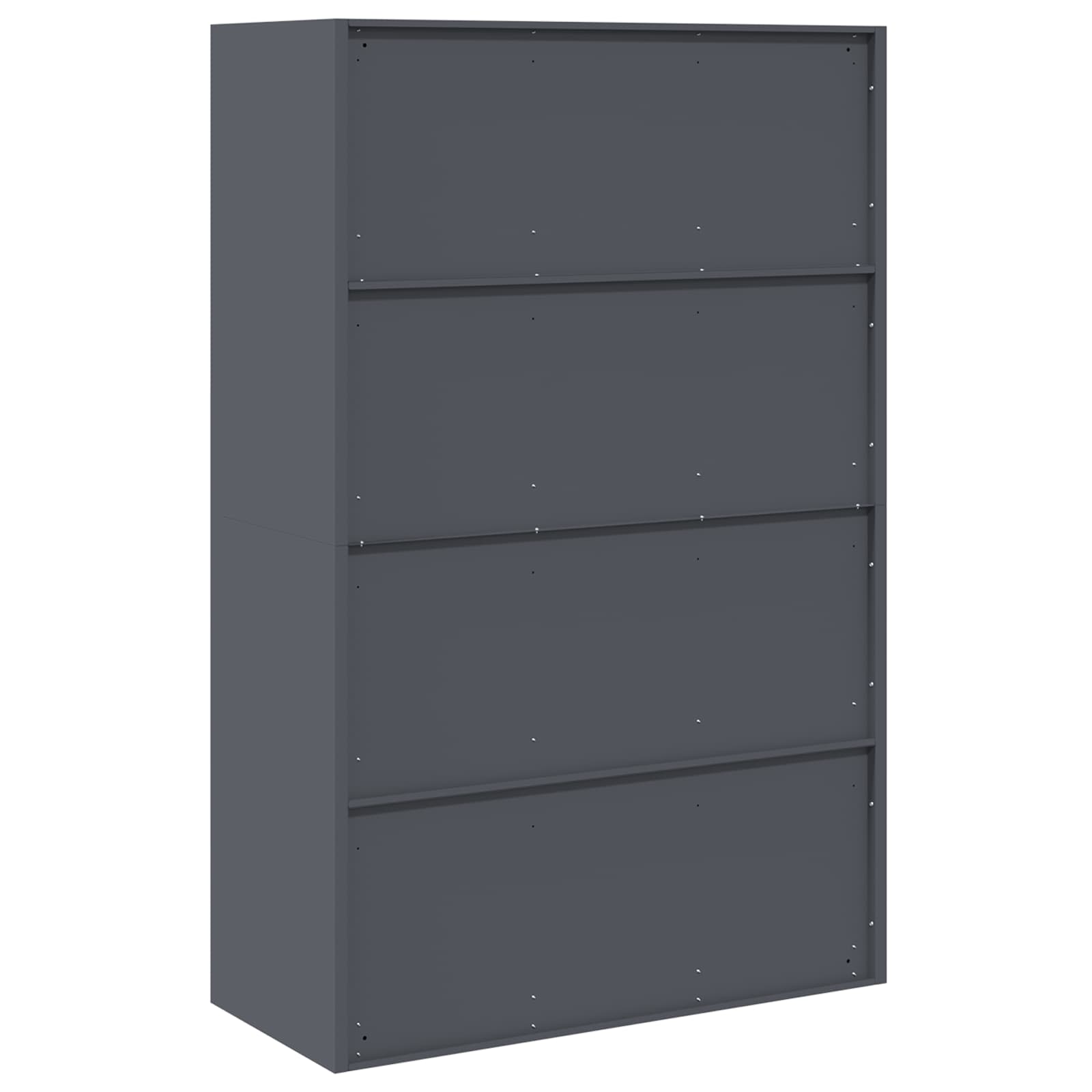 Armadio con archiviazione 2 pcs Antracite 90 x 40 x 140 cm 3406162
