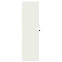 Armadio 2 pcs Bianco 90 x 40 x 140 cm Acciaio laminato a freddo 3406165