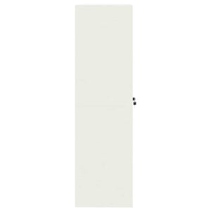 Armadio 2 pcs Bianco 90 x 40 x 140 cm Acciaio laminato a freddo 3406165