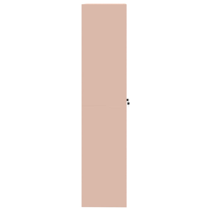 Armadio 2 pcs Rosa 90 x 40 x 180 cm Acciaio laminato a freddo 3406167