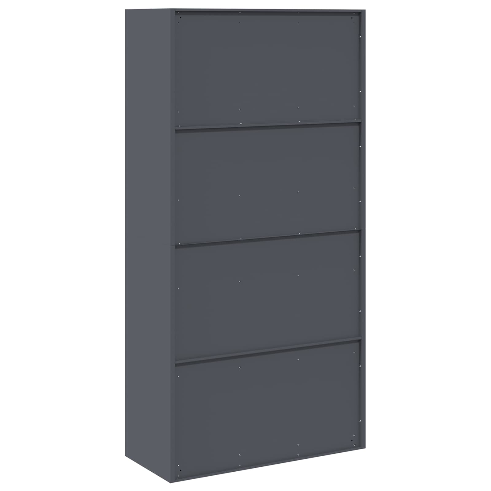 Armadio con archiviazione 2 pcs Antracite 90 x 40 x 180 cm 3406168