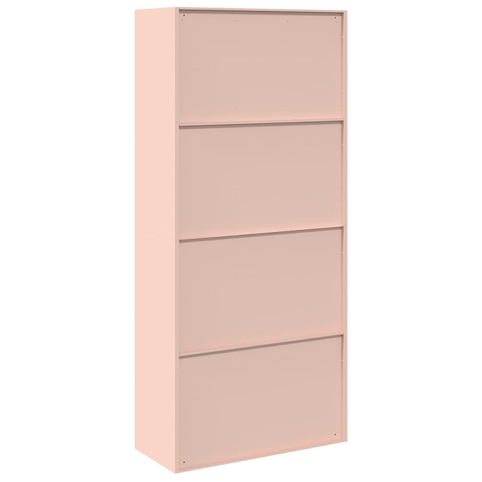 Armadio 2 pcs Rosa 90 x 40 x 200 cm Acciaio laminato a freddo 3406173