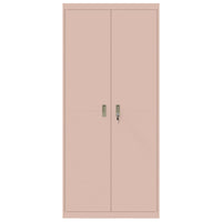 Armadio 2 pcs Rosa 90 x 40 x 200 cm Acciaio laminato a freddo 3406173