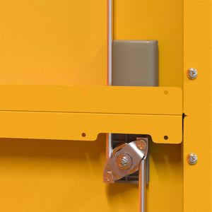 Armadio con archiviazione 2 pcs Giallo senape 90 x 40 x 200 cm 3406175