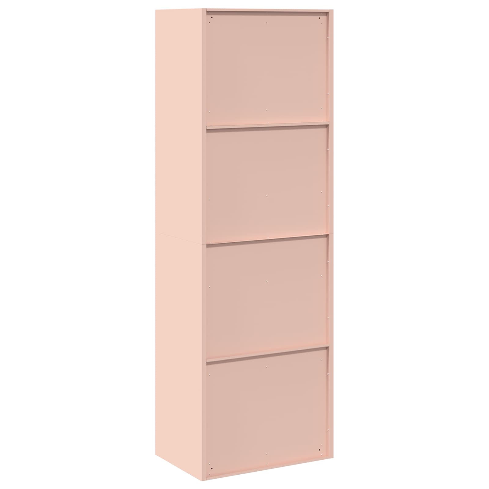Armadio 2 pcs Rosa 60 x 40 x 180 cm Acciaio laminato a freddo 3406197