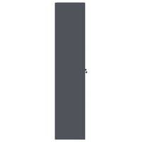 Armadio con archiviazione 2 pcs Antracite 60 x 40 x 180 cm 3406198