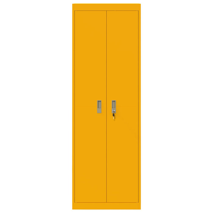 Armadio con archiviazione 2 pcs Giallo senape 60 x 40 x 180 cm 3406199