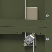 Armadio con archiviazione 2 pcs Verde oliva 60 x 40 x 180 cm 3406200