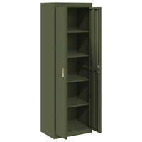 Armadio con archiviazione 2 pcs Verde oliva 60 x 40 x 180 cm 3406200