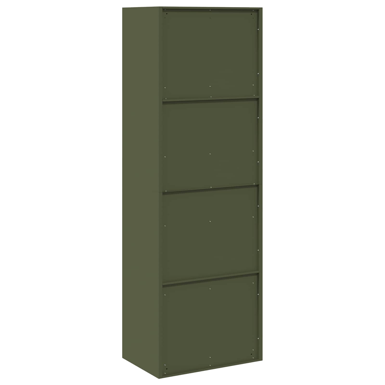 Armadio con archiviazione 2 pcs Verde oliva 60 x 40 x 180 cm 3406200