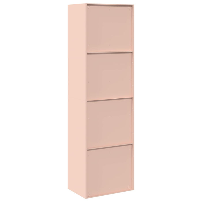 Armadio 2 pcs Rosa 60 x 40 x 200 cm Acciaio laminato a freddo 3406203