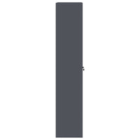 Armadio con archiviazione 2 pcs Antracite 60 x 40 x 200 cm 3406204