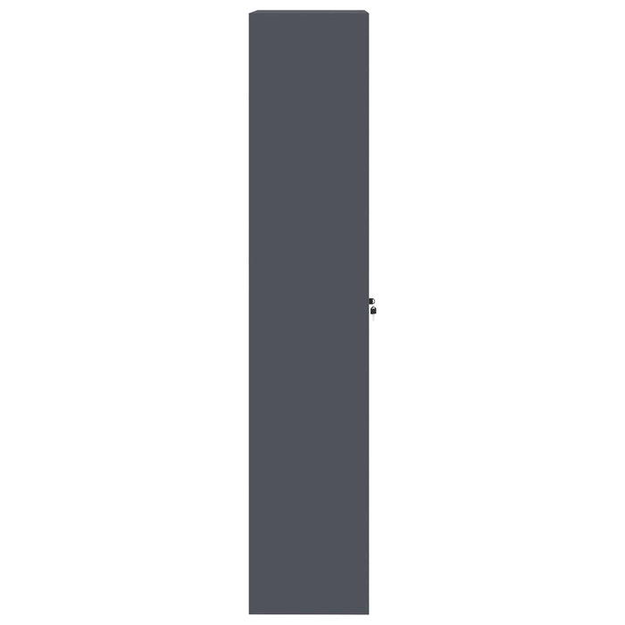 Armadio con archiviazione 2 pcs Antracite 60 x 40 x 200 cm 3406204