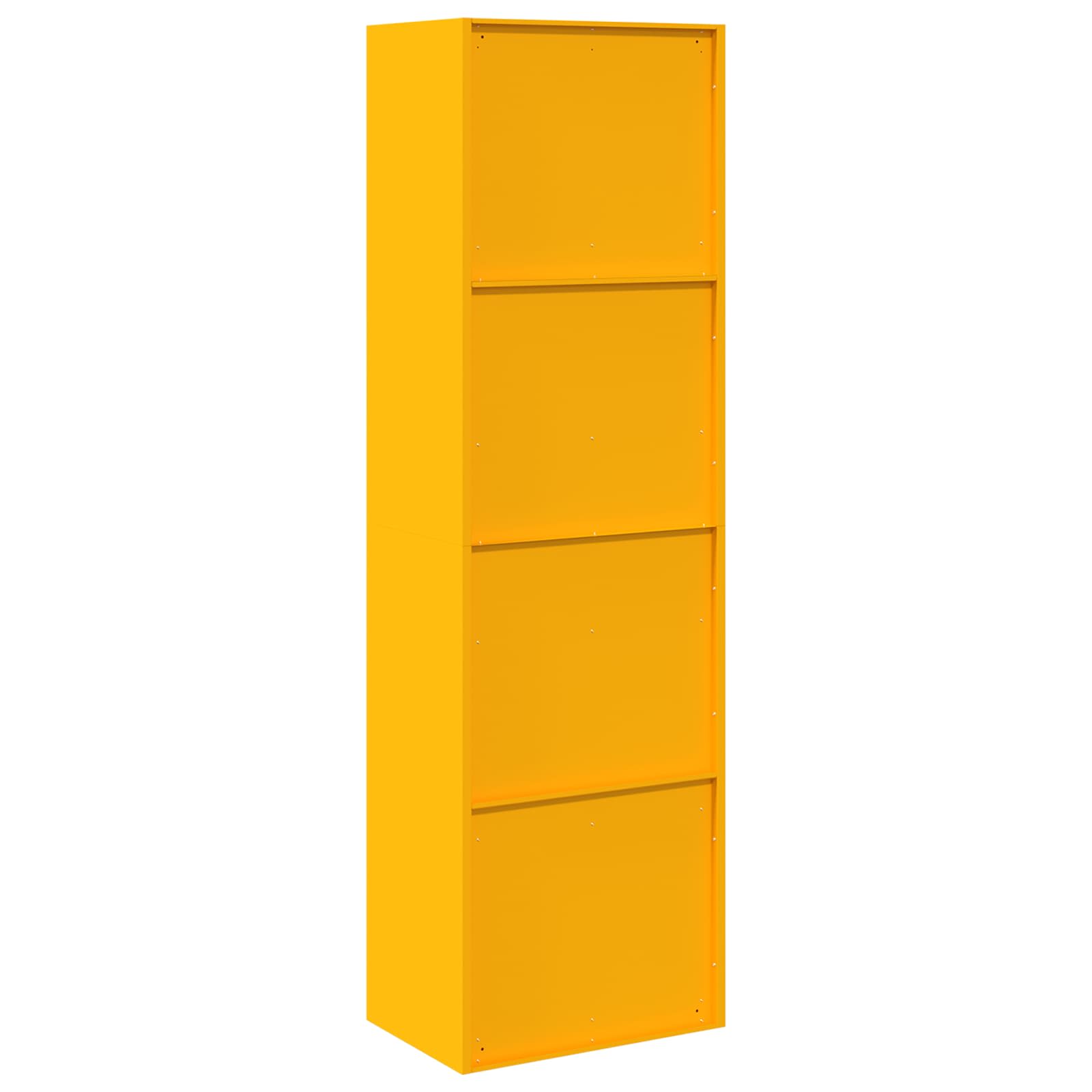 Armadio con archiviazione 2 pcs Giallo senape 60 x 40 x 200 cm 3406205