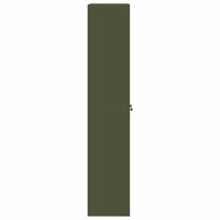 Armadio con archiviazione 2 pcs Verde oliva 60 x 40 x 200 cm 3406206