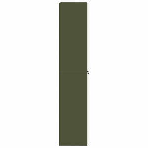 Armadio con archiviazione 2 pcs Verde oliva 60 x 40 x 200 cm 3406206