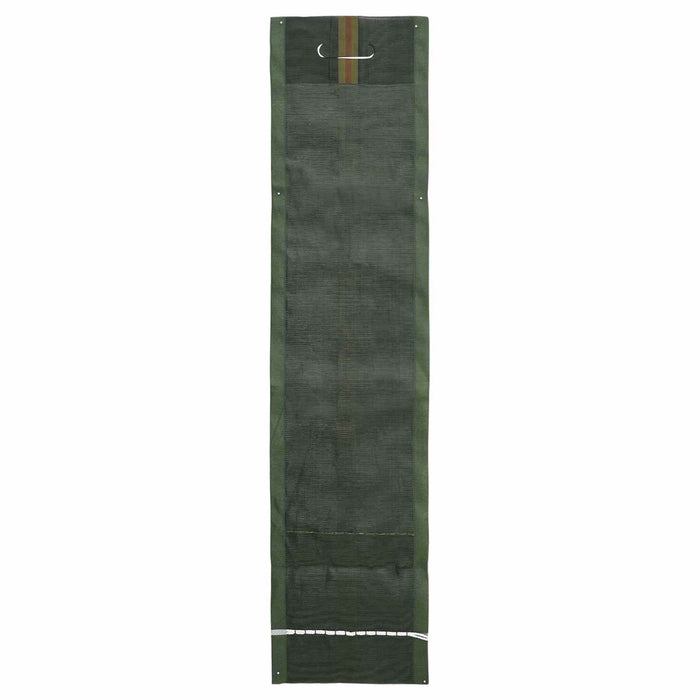 Sacchi di sabbia 100 pcs Verde Scuro 103 x 25 cm HDPE 3406149