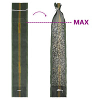 Sacchi di sabbia 10 pcs Verde Scuro 120 x 27 cm HDPE 3406150