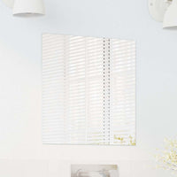 Specchio da parete 40 x 40 cm vetro temperato 42023008