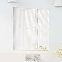 Specchio da parete 50 x 50 cm vetro temperato 42023009