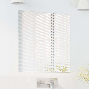 Specchio da parete 50 x 50 cm vetro temperato 42023009