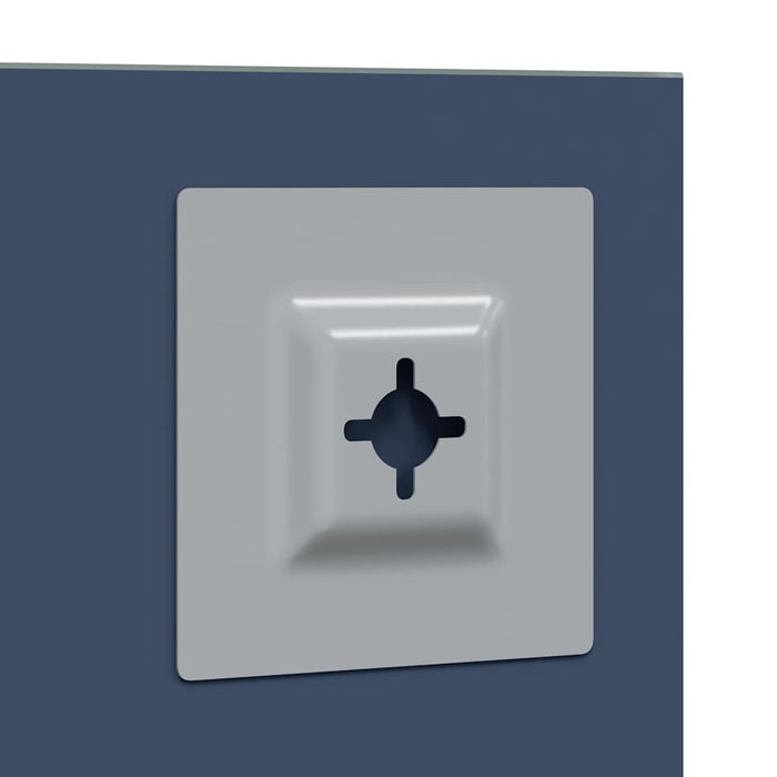 Specchio da parete 60 x 60 cm vetro temperato 42023011