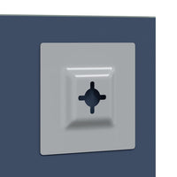 Specchio da parete Quadrato-Specchio a Muro-Specchio Decorativo 60 x 60 cm vetro temperato