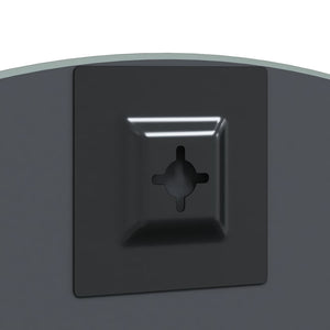 Specchio da parete Ø 30 cm vetro temperato 42023012