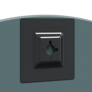 Specchio da parete Ø 40 cm vetro temperato 42023013