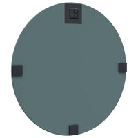 Specchio da parete Rotondo-Specchio a Muro-Specchio Decorativo ? 40 cm vetro temperato