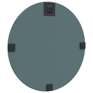 Specchio da parete Rotondo-Specchio a Muro-Specchio Decorativo ? 40 cm vetro temperato